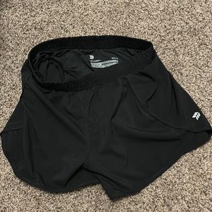 All in motions black running shorts